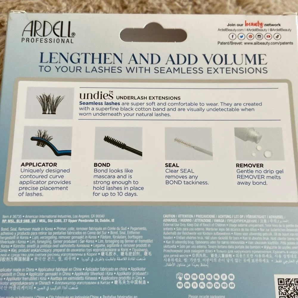 🆕 Ardell Seamless Wispies Underlash Extensions - Picture 3 of 3